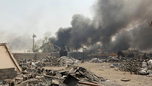 12 killed in suicide attacks in Tikrit, Iraq - ảnh 1